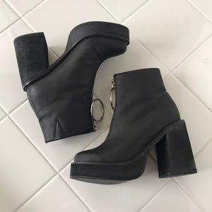 Platform Ankle Boots